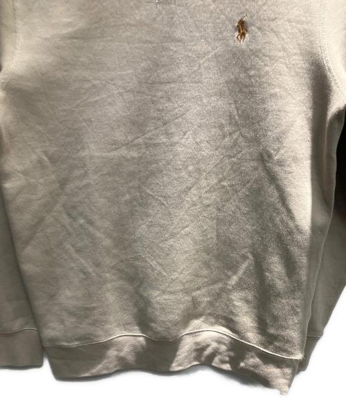 POLO RALPH LAUREN（ポロ・ラルフローレン）POLO RALPH LAUREN (ポロ・ラルフローレン) スウェット ベージュ サイズ:Mの古着・服飾アイテム