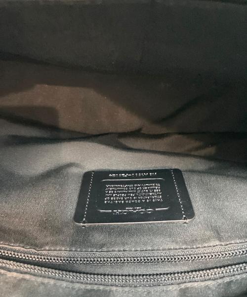 COACH（コーチ）COACH (コーチ) カモフラージュ ショルダーバッグ ブラック×カーキの古着・服飾アイテム