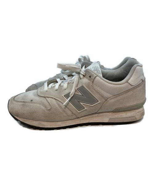 NEW BALANCE（ニューバランス）NEW BALANCE (ニューバランス) ローカットスニーカー ホワイト サイズ:27.5cmの古着・服飾アイテム