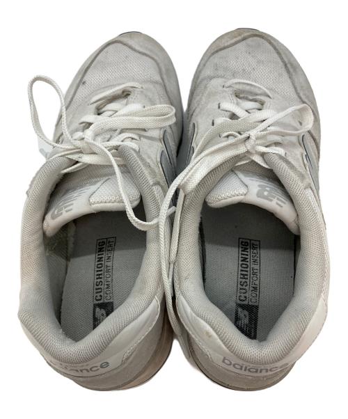 NEW BALANCE（ニューバランス）NEW BALANCE (ニューバランス) ローカットスニーカー ホワイト サイズ:27.5cmの古着・服飾アイテム