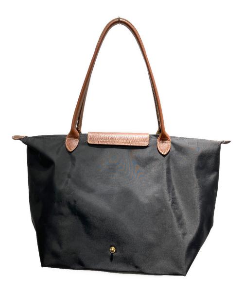 LONGCHAMP（ロンシャン）LONGCHAMP (ロンシャン) ル プリアージュ オリジナル トートバッグ ブラックの古着・服飾アイテム