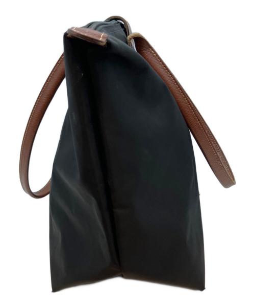 LONGCHAMP（ロンシャン）LONGCHAMP (ロンシャン) ル プリアージュ オリジナル トートバッグ ブラックの古着・服飾アイテム