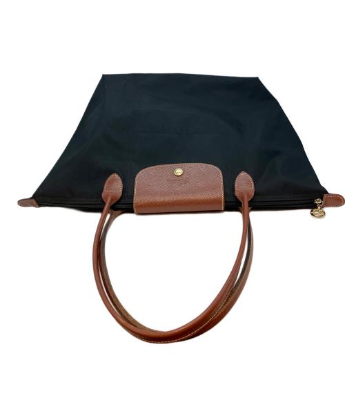 LONGCHAMP（ロンシャン）LONGCHAMP (ロンシャン) ル プリアージュ オリジナル トートバッグ ブラックの古着・服飾アイテム