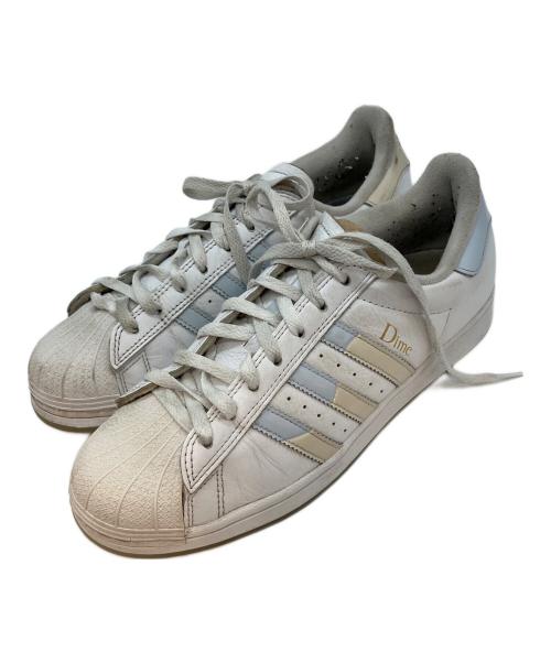 adidas（アディダス）adidas (アディダス) Dime (ダイム) Superstar ADV ローカットスニーカー ホワイト サイズ:27.5cmの古着・服飾アイテム