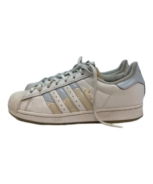 adidas（アディダス）adidas (アディダス) Dime (ダイム) Superstar ADV ローカットスニーカー ホワイト サイズ:27.5cmの古着・服飾アイテム