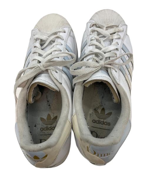 adidas（アディダス）adidas (アディダス) Dime (ダイム) Superstar ADV ローカットスニーカー ホワイト サイズ:27.5cmの古着・服飾アイテム