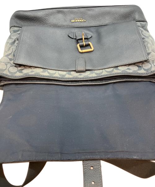 COACH（コーチ）COACH (コーチ) メッセンジャーバッグ ネイビーの古着・服飾アイテム