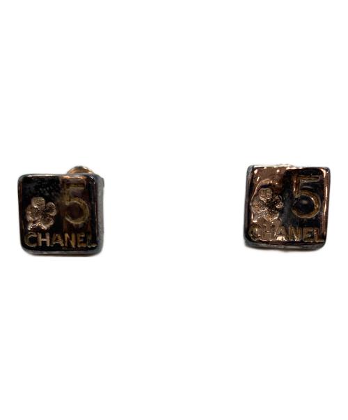 CHANEL（シャネル）CHANEL (シャネル) No.5 クローバーモチーフ ピアスの古着・服飾アイテム