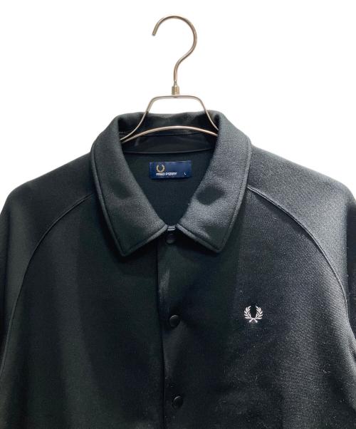 FRED PERRY（フレッドペリー）FRED PERRY (フレッドペリー) コーチジャケット ブラック サイズ:Lの古着・服飾アイテム
