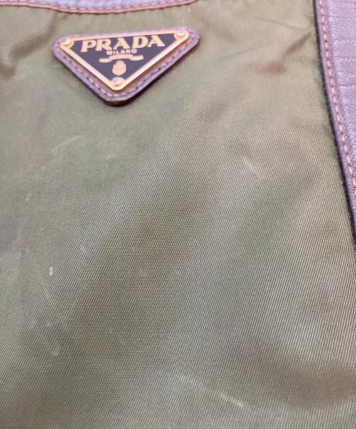 PRADA（プラダ）PRADA (プラダ) 31 トートバッグ オリーブの古着・服飾アイテム