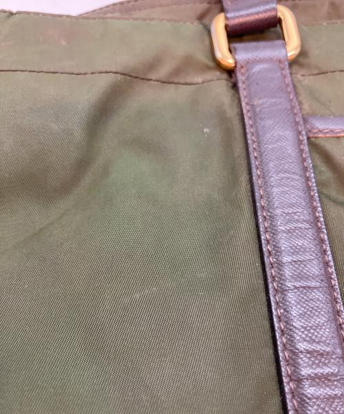 PRADA（プラダ）PRADA (プラダ) 31 トートバッグ オリーブの古着・服飾アイテム