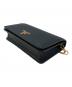 中古・古着 PRADA (プラダ) サフィアーノ VITELLO MOVE 62D チェーンショルダーバッグ ブラック：60000円