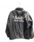 Schott (ショット) バックロゴナイロンコーチジャケット ブラック サイズ:L：12000円