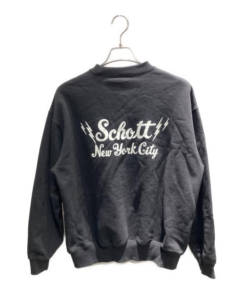Schott（ショット）Schott (ショット) スウェット ブラック サイズ:Lの古着・服飾アイテム