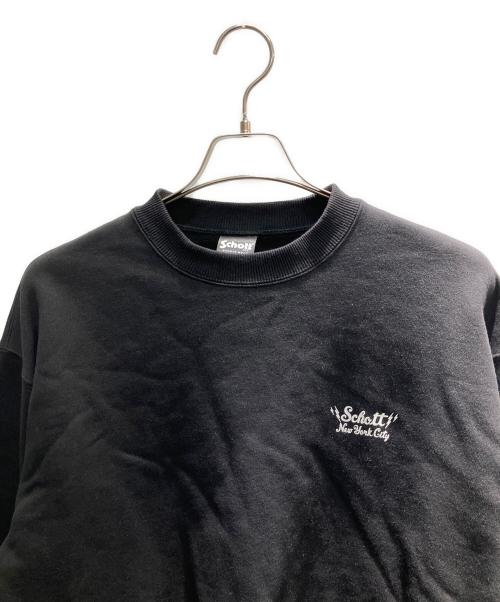 Schott（ショット）Schott (ショット) スウェット ブラック サイズ:Lの古着・服飾アイテム