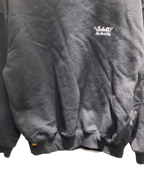 Schott（ショット）Schott (ショット) スウェット ブラック サイズ:Lの古着・服飾アイテム