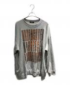 UNDERCOVERアンダーカバー）の古着「BIGSWEAT UNDERCOVER NOISE LAB スウェット」｜グレー