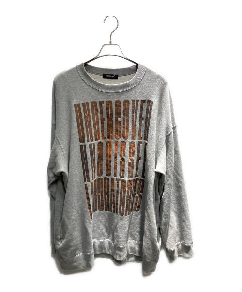 UNDERCOVER（アンダーカバー）UNDERCOVER (アンダーカバー) BIGSWEAT UNDERCOVER NOISE LAB スウェット グレー サイズ:3の古着・服飾アイテム