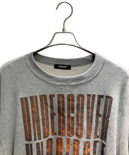 UNDERCOVER（アンダーカバー）UNDERCOVER (アンダーカバー) BIGSWEAT UNDERCOVER NOISE LAB スウェット グレー サイズ:3の古着・服飾アイテム