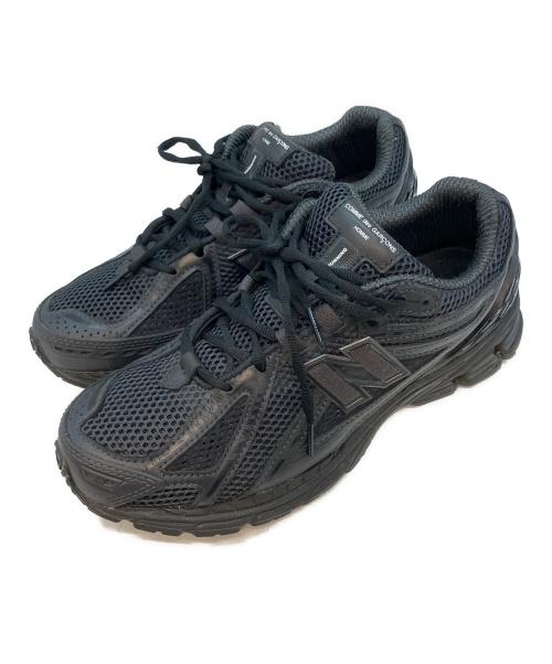 NEW BALANCE（ニューバランス）NEW BALANCE (ニューバランス) COMME des GARCONS HOMME (コムデギャルソン オム) ローカットスニーカー ブラック サイズ:28cmの古着・服飾アイテム