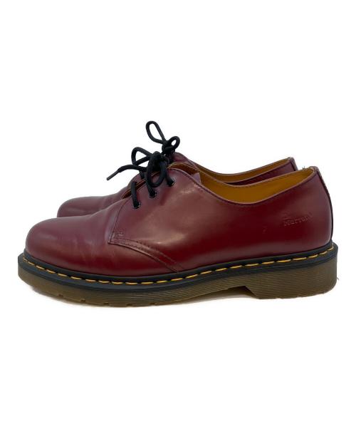 Dr.Martens（ドクターマーチン）Dr.Martens (ドクターマーチン) 3ホールシューズ ワインレッド サイズ:UK8の古着・服飾アイテム