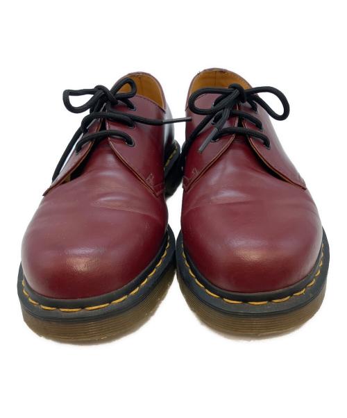 Dr.Martens（ドクターマーチン）Dr.Martens (ドクターマーチン) 3ホールシューズ ワインレッド サイズ:UK8の古着・服飾アイテム