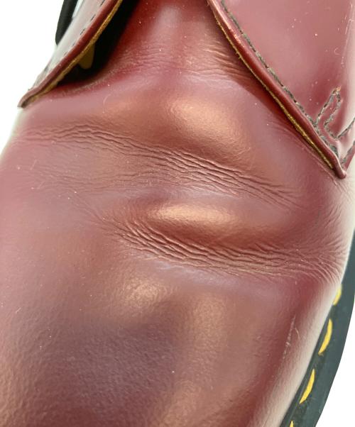 Dr.Martens（ドクターマーチン）Dr.Martens (ドクターマーチン) 3ホールシューズ ワインレッド サイズ:UK8の古着・服飾アイテム
