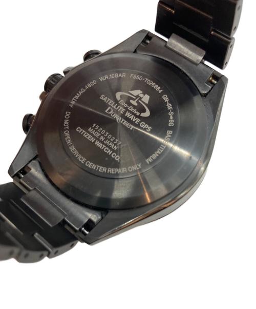 CITIZEN（シチズン）CITIZEN (シチズン) アテッサ 電波ソーラー F950-T026664 SSブレスレット腕時計 ブラックの古着・服飾アイテム