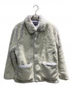 SUPREMEシュプリーム）の古着「21AW 2-Tone Faux Fur Shop Coat ファーコート」｜ホワイト