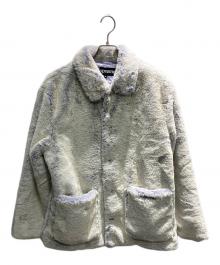 SUPREME（シュプリーム）の古着「21AW 2-Tone Faux Fur Shop Coat ファーコート」｜ホワイト