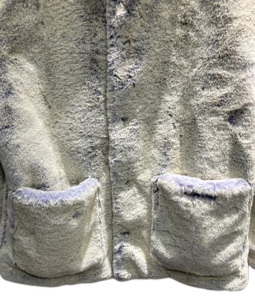 SUPREME（シュプリーム）SUPREME (シュプリーム) 21AW 2-Tone Faux Fur Shop Coat ファーコート ホワイト サイズ:Mの古着・服飾アイテム