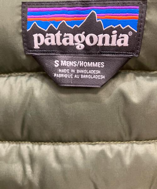 Patagonia（パタゴニア）Patagonia (パタゴニア) メンズ・ダウン・セーター ダウンジャケット グリーン サイズ:Sの古着・服飾アイテム