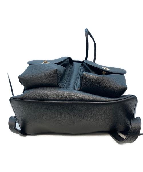 COACH（コーチ）COACH (コーチ) ペブルド レザー ビリー バックパック バッグ ブラックの古着・服飾アイテム