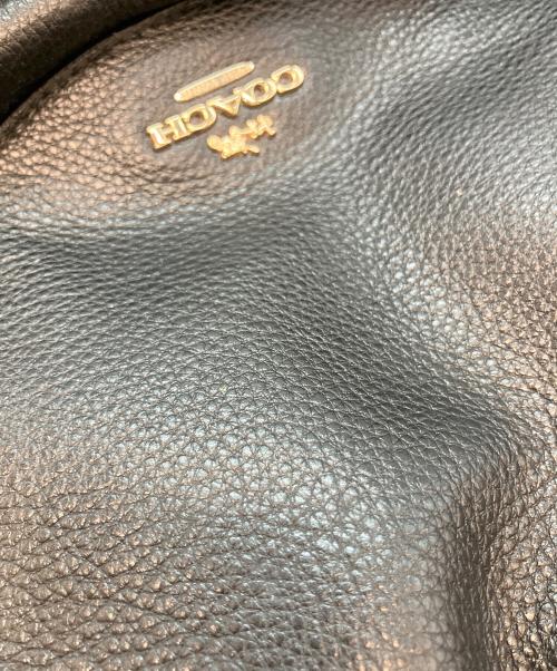 COACH（コーチ）COACH (コーチ) ペブルド レザー ビリー バックパック バッグ ブラックの古着・服飾アイテム