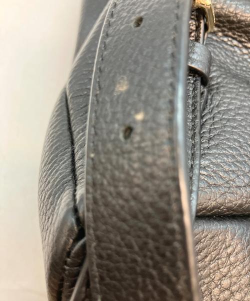 COACH（コーチ）COACH (コーチ) ペブルド レザー ビリー バックパック バッグ ブラックの古着・服飾アイテム