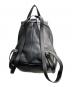 COACH (コーチ) ペブルド レザー ビリー バックパック バッグ ブラック：12000円