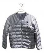 THE NORTH FACEザ ノース フェイス）の古着「M'S LEWES T JACKET ノーカラージャケット」｜グレー