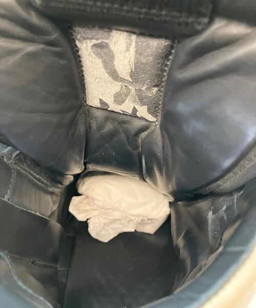 RICK OWENS（リックオウエンス）RICK OWENS (リックオウエンス) MEGA BUMPER GEOBASKET ハイカットスニーカー ホワイト×ブラック サイズ:42の古着・服飾アイテム