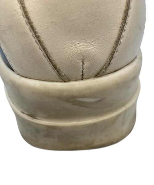 RICK OWENS（リックオウエンス）RICK OWENS (リックオウエンス) MEGA BUMPER GEOBASKET ハイカットスニーカー ホワイト×ブラック サイズ:42の古着・服飾アイテム