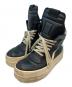 RICK OWENS（リックオウエンス）の古着「MEGA BUMPER GEOBASKET ハイカットスニーカー」｜ホワイト×ブラック