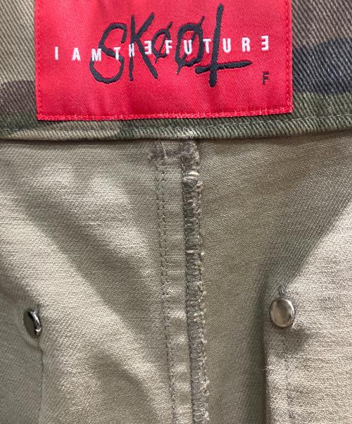 SKOOT（スクート）SKOOT (スクート) GROW OP CAMOJORTS ハーフパンツ カーキ サイズ:Freeの古着・服飾アイテム