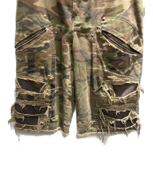 SKOOT（スクート）SKOOT (スクート) GROW OP CAMOJORTS ハーフパンツ カーキ サイズ:Freeの古着・服飾アイテム