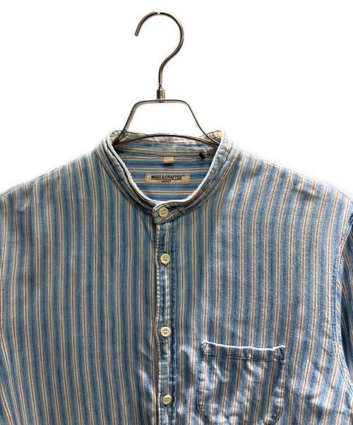 LEVI'S MADE&CRAFTED（リーバイスメイドクラフテッド）LEVI'S MADE&CRAFTED (リーバイスメイドクラフテッド) 古着 長袖シャツ スカイブルー×レッド サイズ:1の古着・服飾アイテム