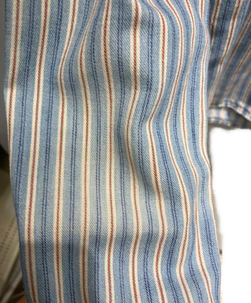 LEVI'S MADE&CRAFTED（リーバイスメイドクラフテッド）LEVI'S MADE&CRAFTED (リーバイスメイドクラフテッド) 古着 長袖シャツ スカイブルー×レッド サイズ:1の古着・服飾アイテム
