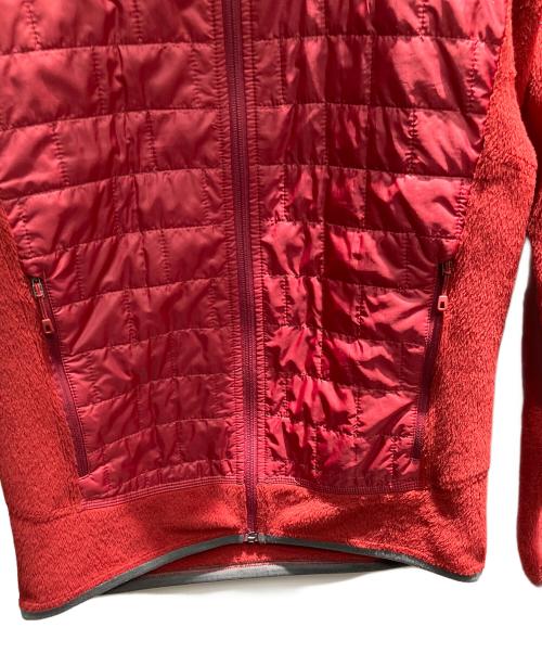 Patagonia（パタゴニア）Patagonia (パタゴニア) ナノハイブリットジャケット レッド サイズ:Sの古着・服飾アイテム