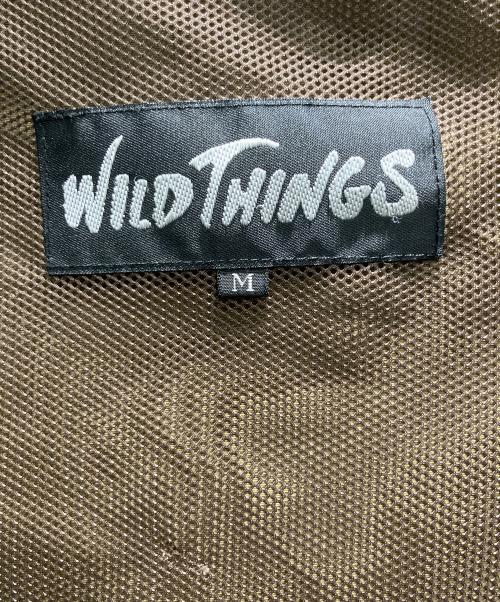 WILD THINGS（ワイルドシングス）WILD THINGS (ワイルドシングス) ナイロンジャケット カーキ サイズ:Mの古着・服飾アイテム