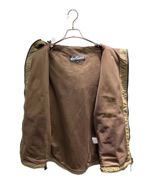 WILD THINGS（ワイルドシングス）WILD THINGS (ワイルドシングス) ナイロンジャケット カーキ サイズ:Mの古着・服飾アイテム