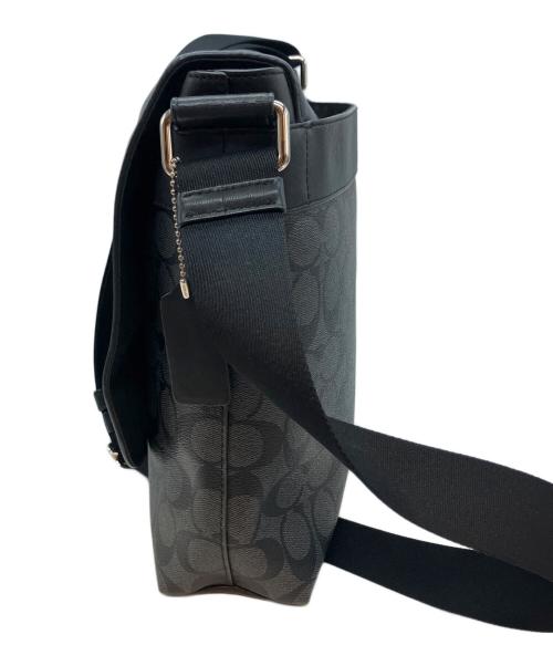 COACH（コーチ）COACH (コーチ) シグネチャー ショルダーバッグ ブラックの古着・服飾アイテム