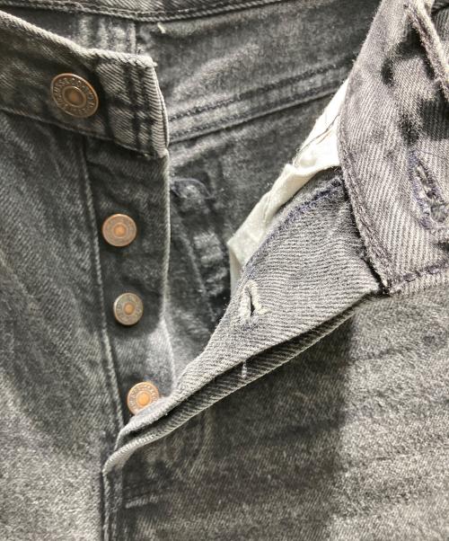 LEVI'S（リーバイス）LEVI'S (リーバイス) USA製 後染めデニムパンツ ブラック サイズ:W27の古着・服飾アイテム