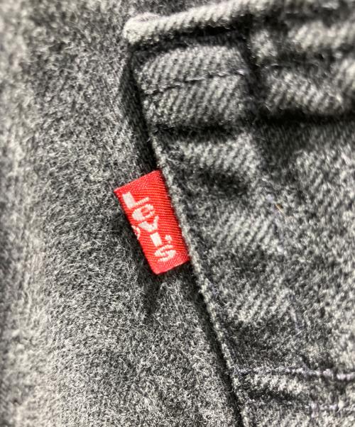 LEVI'S（リーバイス）LEVI'S (リーバイス) USA製 後染めデニムパンツ ブラック サイズ:W27の古着・服飾アイテム